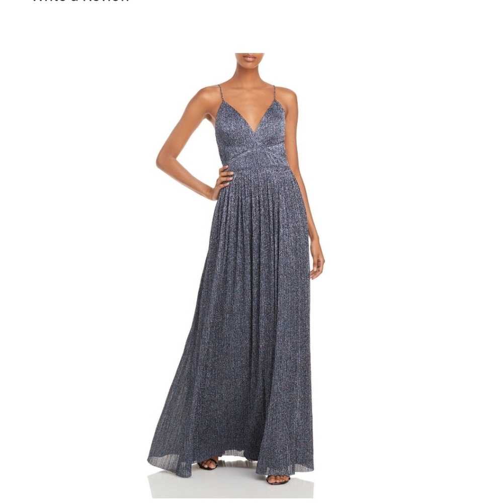 Aidan Mattox Glitter Gown
